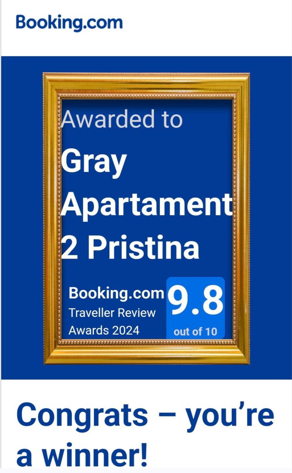 Gray Apartament 2 Pristina Exterior foto